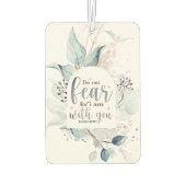 イザヤ書41:10わたしは聖書の聖句と共にいる事を恐れてはいけない カーエアーフレッシュナー (裏面)