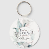 イザヤ書41:10わたしは聖書の聖句と共にいる事を恐れてはいけない キーホルダー (裏面)