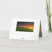 イザヤ書41:10わたしは、あなたがたと共におられる事を恐れてはならない カード (裏面)