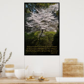 イザヤ書41:10キリスト教聖書聖句ポスター ポスター (キッチン)