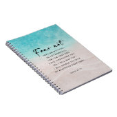 イザヤ書41:10恐れ無し ノートブック (右側)