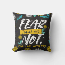イザヤ書41:10 – 聖書感動的の聖句を恐れない クッション