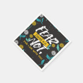 イザヤ書41:10 – 聖書感動的の聖句を恐れない スタンダードカクテルナプキン (角)