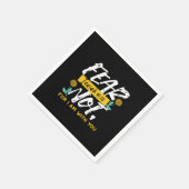 イザヤ書41:10 – 聖書感動的の聖句を恐れない スタンダードカクテルナプキン (角)