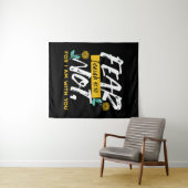 イザヤ書41:10 – 聖書感動的の聖句を恐れない タペストリー (インサイチュ(横))