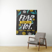 イザヤ書41:10 – 聖書感動的の聖句を恐れない タペストリー (インサイチュ)