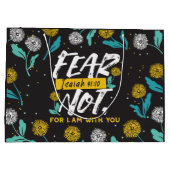 イザヤ書41:10 – 聖書感動的の聖句を恐れない ラージペーパーバッグ (裏面)