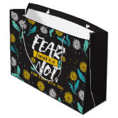 イザヤ書41:10 – 聖書感動的の聖句を恐れない ラージペーパーバッグ (裏面アングル)