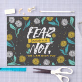 イザヤ書41:10 – 聖書感動的の聖句を恐れない 薄葉紙 (クラフト)