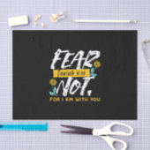 イザヤ書41:10 – 聖書感動的の聖句を恐れない 薄葉紙 (クラフト)