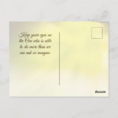 イザヤ書41:13わたしは、あなたがたを右手に持っている – 聖書 ポストカード (裏面)