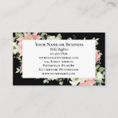 イザヤ書43:1わたしは聖書の聖句という名前で呼んだ 名刺 (裏面)