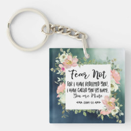 イザヤ書43:1わたしは聖書をあなた方を贖ったのではない恐れ キーホルダー