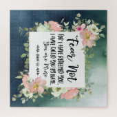 イザヤ書43:1わたしは聖書をあなた方を贖ったのではない恐れ ジグソーパズル (横)