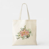 イザヤ書43:1わたしは聖書をあなた方を贖ったのではない恐れ トートバッグ (裏面)