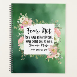 イザヤ書43:1わたしは聖書をあなた方を贖ったのではない恐れ プランナー手帳