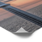 イザヤ書43:1わたしは聖書をあなた方を贖ったのではない恐れ ポスター (角)