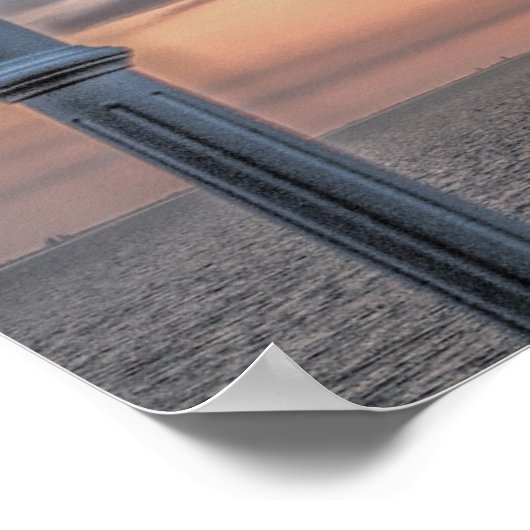 イザヤ書43:1わたしは聖書をあなた方を贖ったのではない恐れ ポスター (角)