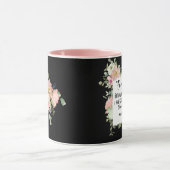 イザヤ書43:1わたしは聖書をあなた方を贖ったのではない恐れ マグカップ (中央)