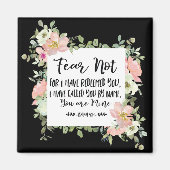 イザヤ書43:1わたしは聖書をあなた方を贖ったのではない恐れ マグネット (正面)