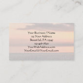 イザヤ書43:1わたしは聖書をあなた方を贖ったのではない恐れ 名刺 (裏面)