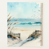 イザヤ書43:1わたしは、あなたがたを贖ったのではない恐れ海 プランナー手帳 (裏面)