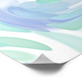 イザヤ書43:2あなたがいく時は…ポスター ポスター (角)