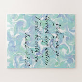 イザヤ書43:2あなたがいく時…ジグソーパズル ジグソーパズル (横)