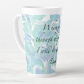 イザヤ書43:2あなたがいく時…ラテマグ カフェラテマグ (左アングル)