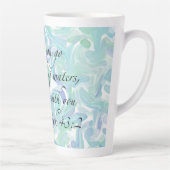 イザヤ書43:2あなたがいく時…ラテマグ カフェラテマグ (右)