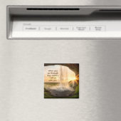 イザヤ書43:2あなたがたは深いの水を経るとき聖書 マグネット (インサイチュ (食洗機))