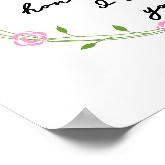 イザヤ書43:4大切わたしの目の中で聖書の聖句リース ポスター (角)