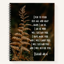 イザヤ書46:4わたしは、あなたがたを支える者である ノートブック
