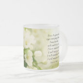 イザヤ書46:4わたしは、あなたがたを支える者である フロストグラスマグカップ (正面右)