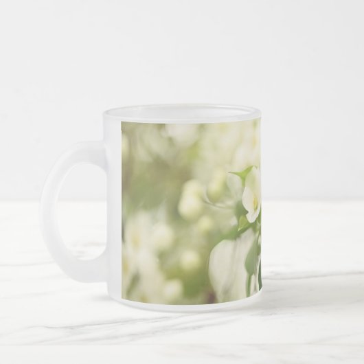 イザヤ書46:4わたしは、あなたがたを支える者である フロストグラスマグカップ (左)