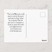 イザヤ書46:4わたしは、あなたがたを支える者である ポストカード (裏面)