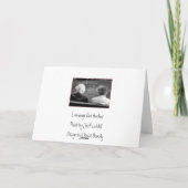 イザヤ書46:4わたしは、あなたの年になっても同じだ カード (裏面)