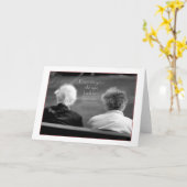 イザヤ書46:4わたしは、あなたの年になっても同じだ カード (黄色い花)