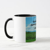 イザヤ書54:17あなたがたに対して武器は形成されなかった マグカップ (左)