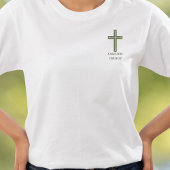 イザヤ書6章8節 教会名 アウトリーチ Christian Tシャツ