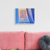 イザヤ書61:10主なる聖書に大いに喜ぶ キャンバスプリント (インサイチュ (リビング))