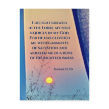 イザヤ書61:10主なる聖書に大いに喜ぶ