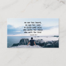 イザヤ書64:4, "耳が聞かれていない、聖書の聖句