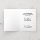 イザヤ書9:6 聖書カスタムのクリスマス・ナタリティー 箔シーズンカード (内側レイダウン)