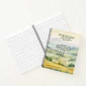 イザヤ書 40章 励ましの言葉 聖書 キリスト教 ノートブック (内部)