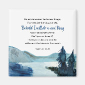 イザヤ書 43:18-19 マグネット (正面)