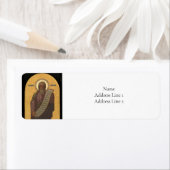 イザヤ正教会のキリスト教のアイコン ラベル (インサイチュ)