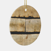 イザヤ素晴らしスクロール死海絵巻1QiSaa セラミックオーナメント (右)