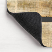 イザヤ素晴らしスクロール死海絵巻1QiSaa マウスパッド (コーナー)