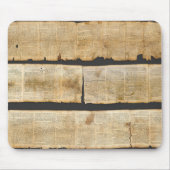 イザヤ素晴らしスクロール死海絵巻1QiSaa マウスパッド (正面)